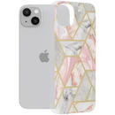 Husa Husa pentru iPhone 14 Plus - Techsuit Marble Series - Pink Hex