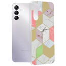 Husa Husa pentru Samsung Galaxy A14 4G / A14 5G - Techsuit Marble Series - Purple Hex