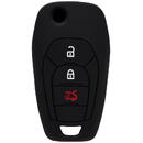 Huse chei auto Husa pentru cheie Chevrolet Onix, Spark - Techsuit Car Key Case (1013.03) - Black