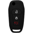 Husa pentru cheie Ford F-150, Figo, F-250, Ranger, F-350 - Techsuit Car Key Case (1011.07) - Black