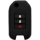 Huse chei auto Husa pentru cheie Honda Accord, City, Civic, CR-V - Techsuit Car Key Case (1014.02) - Black