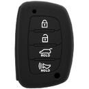 Husa pentru cheie Hyundai Sonata, Elantra - Techsuit Car Key Case (3003.02) - Black