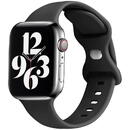 Curea pentru Apple Watch 1/2/3/4/5/6/7/8/SE/SE 2 (38/40/41mm) - Techsuit Watchband (W031) - Black