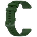 Curea pentru Samsung Galaxy Watch 4/5/Active 2, Huawei Watch GT 3 (42mm)/GT 3 Pro (43mm) - Techsuit Watchband 20mm (W006) - Green