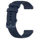 Curea pentru Samsung Galaxy Watch (46mm) / Gear S3, Huawei Watch GT / GT 2 / GT 2e / GT 2 Pro / GT 3 (46 mm) - Techsuit Watchband 22mm (W006) - Blue