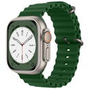 Curea pentru Apple Watch 1/2/3/4/5/6/7/8/SE/SE 2 (38/40/41mm) - Techsuit Watchband (W038) - Army Green