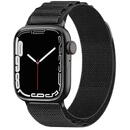Curea pentru Apple Watch 1/2/3/4/5/6/7/8/SE/SE 2/Ultra (42/44/45/49mm) - Techsuit Watchband (W037) - Black