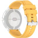 Curea pentru Pixel Watch, Samsung Galaxy Watch 4/5, Huawei Watch GT 3 (42mm)/GT 3 Pro (43mm) - Techsuit Watchband 20mm (W026) - Yellow