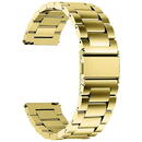 Curea pentru Samsung Galaxy Watch 4/5/Active 2, Huawei Watch GT 3 (42mm)/GT 3 Pro (43mm) - Techsuit Watchband 20mm (W010) - Gold