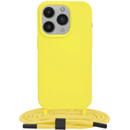 Husa Husa pentru iPhone 14 Pro - Techsuit Crossbody Lanyard - Yellow