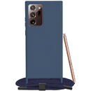 Husa Husa pentru Samsung Galaxy Note 20 Ultra 4G / Note 20 Ultra 5G - Techsuit Crossbody Lanyard - Blue
