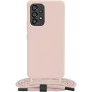 Husa Husa pentru Samsung Galaxy A53 5G - Techsuit Crossbody Lanyard - Pink