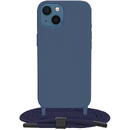 Husa Husa pentru iPhone 13 - Techsuit Crossbody Lanyard - Blue
