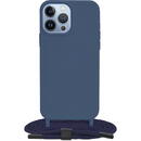 Husa Husa pentru iPhone 13 Pro Max - Techsuit Crossbody Lanyard - Blue