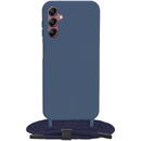 Husa Husa pentru Samsung Galaxy A14 4G / A14 5G - Techsuit Crossbody Lanyard - Blue