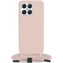 Husa Husa pentru Honor X8 4G - Techsuit Crossbody Lanyard - Pink