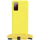Husa Husa pentru Samsung Galaxy S20 FE 4G / S20 FE 5G - Techsuit Crossbody Lanyard - Yellow