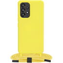 Husa Husa pentru Samsung Galaxy A53 5G - Techsuit Crossbody Lanyard - Yellow