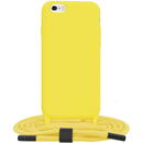 Husa Husa pentru iPhone 6 / 6S - Techsuit Crossbody Lanyard - Yellow