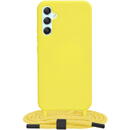 Husa Husa pentru Samsung Galaxy A34 5G - Techsuit Crossbody Lanyard - Yellow