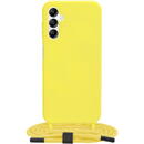 Husa Husa pentru Samsung Galaxy A14 4G / A14 5G - Techsuit Crossbody Lanyard - Yellow
