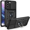 Husa Husa pentru Samsung Galaxy S21 FE 5G - Techsuit CamShield Series - Black