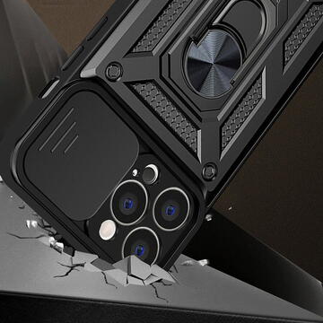 Husa Husa pentru iPhone 14 - Techsuit CamShield Series - Black