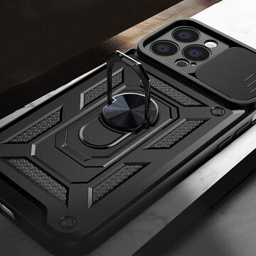 Husa Husa pentru iPhone 14 - Techsuit CamShield Series - Black