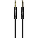 Accesorii Audio Hi-Fi Cablu Audio Jack 3.5mm la Jack 3.5mm, 3m - Yesido (YAU-16) - Black