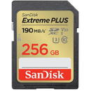 Card memorie SanDisk EXTREME PLUS 256GB SDXC Card memorie,Citire 190MB/S,Scriere 130MB/S, UHS-I CL 10