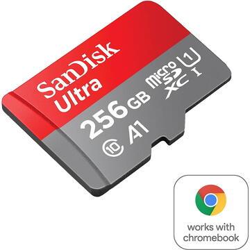Card memorie SanDisk ULTRA MICROSDXC CARD FOR/CHROMEBOOKS 256GB 150MB/S UHS-I