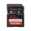 Card memorie SanDisk PRO 512GB V60 UHS-II SD CARDS/280/150MB/S V60 C10 UHS-II