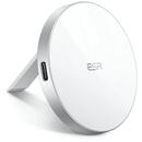 ESR - Wireless Charger HaloLock - MagSafe Compatible, with Kickstand - White