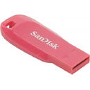 Memorie USB SanDisk Cruzer Blade,  USB 2.0, 32 GB, Rosu