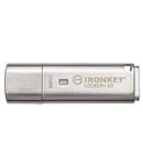 Memorie USB Kingston Memorie USB, 64GB USB 3.2 Argintiu, Scriere 115 MB/s,Citire 145 MB/s