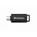 Memorie USB Verbatim RETRACTABLE USB-C DRIVE 32GB, USB-C 3.2 Gen 1,Negru