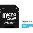 Card memorie Card de Memorie MicroSDHC 16GB + Adaptor - Techsuit - Black