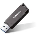 Memorie USB Stick de Memorie USB 16GB - USAMS Rotable (US-ZB194) - Iron Gray