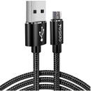 Cablu de Date USB la Micro-USB 2.4A, 1.2m - Yesido (CA-57) - Black