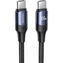 Cablu de Date Type-C la Type-C 100W, PD, Fast Charge, 2m - USAMS U71 (US-SJ525) - Black