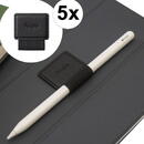 Accesorii birotica Suport Stylus Pen Autoadeziv (set 5) - Ringke - Black