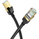 Cablu de Internet RJ45 la RJ45 1Gbps, 1m - Hoco Level (US02) - Black