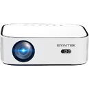 Videoproiector BYINTEK MOON K45 Full HD, Support 4K 300inch, WiFi,BT Alb