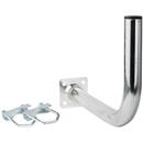 Extralink L400 | Balcony handle | 400mm, with u-bolts M8, steel, galvanized