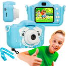 Aparat foto digital XINJIA Extralink Kids Camera H28 Dual Blue | Camera | 1080P 30fps, 2.0" screen