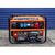 EXTRALINK EGH-5000, Benzina/Gaz, 5.5kW, 25L, Trifazat, autonomie 11h, Negru/Portocaliu