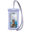 Husa Husa universala pentru telefon - Spigen Waterproof Case A610 - Aqua Blue