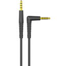 AUX cable, Budi 1.2m (black/white)