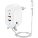 Wall Charger Budi 1m cable 30W (white)