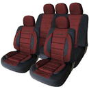 Huse universale premium pentru scaune auto rosu+negru - CARGUARD